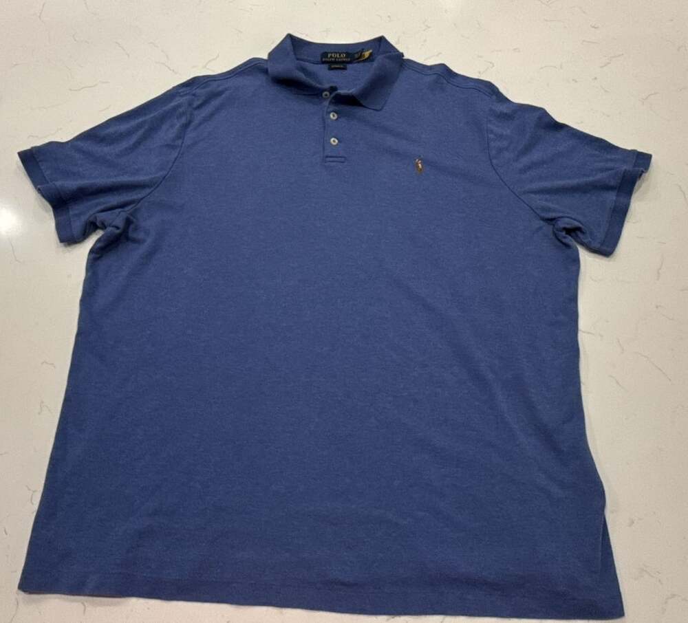 Polo Ralph Lauren Classic Fit Polo Shirt Size XXL Blue